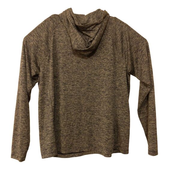 Under Armour hooded tshirt womens XL Xlarge blue long sleeve loose drawstring - Picture 2 of 8